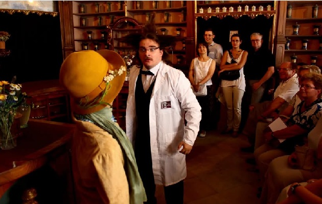 Múzeumszínház a Múzeumok éjszakáján a Fekete Sas (Schwarzen Adler) Patikamúzeumban! Időpont Június 21. szombat!