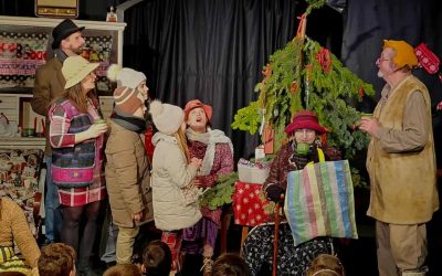 Pettson és Findusz is megérkezett az Igéző -be, a negyedik adventi hétvégén, a gyerekek nagy örömére.