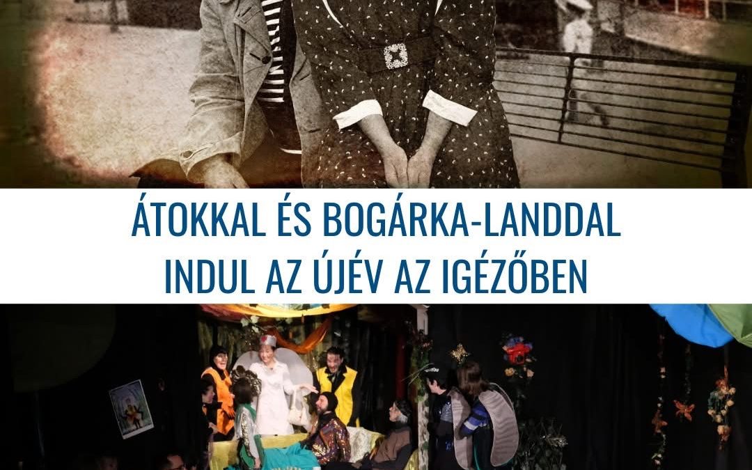 Hétvégi színházi ajánlatunk: Borbály László kikötői legendája pénteken 19.00-kor az Igézőben, a  vasárnapi matinéban 11.00-től pedig Bogárkaland!! Várunk, gyertek!