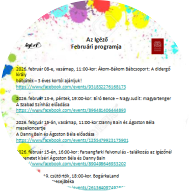 Az Igéző Februári programja