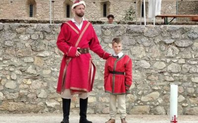 Pécsváradi kalandjaink június 13-án az Árpád- kori Forgatagban